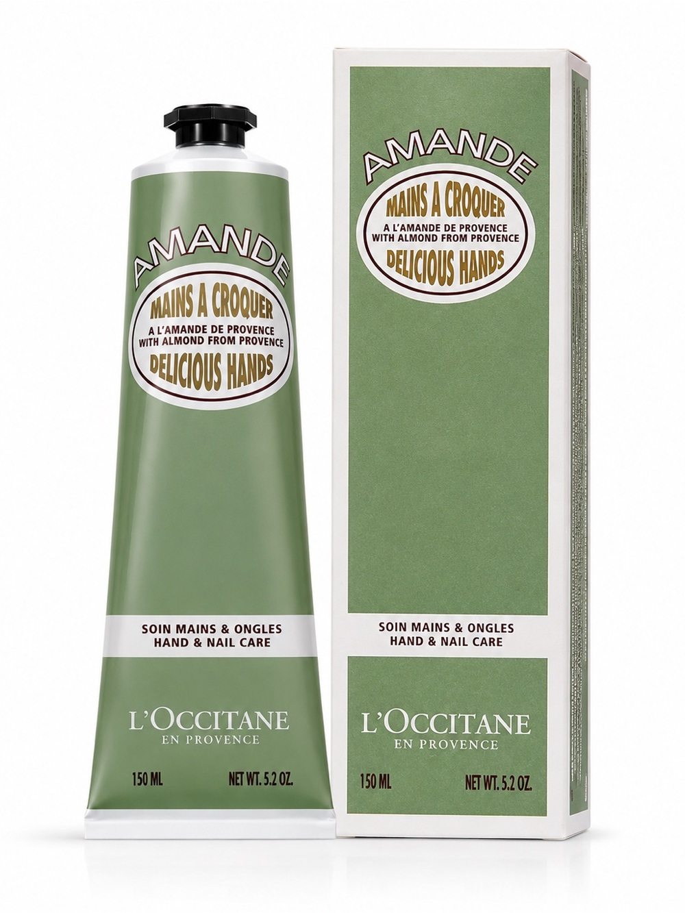 L’Occitane Almond Delicious Hands Hand & Nail Cream 150ml 5.2oz New in box